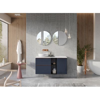 Elita Look RE010601027030 szafka 60x44.9x63.5 cm podumywalkowa wisząca niebieska