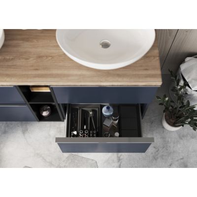 Elita Look RE010601027030 szafka 60x44.9x63.5 cm podumywalkowa wisząca niebieska