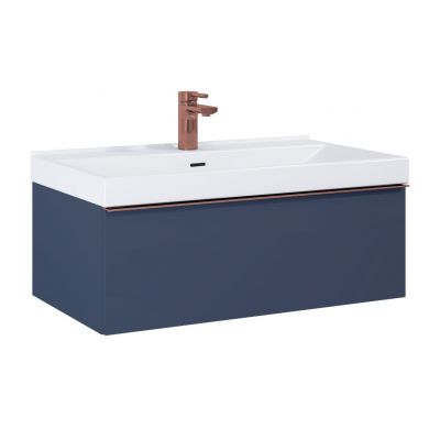 Elita Look RE010803027030 szafka 80x44.9x28.1 cm podumywalkowa wisząca niebieska