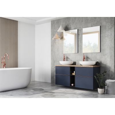 Elita Look RE010801027030 szafka 80x44.9x63.5 cm boczna wisząca niebieska