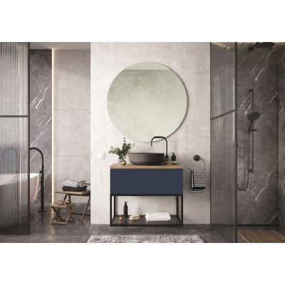 Elita Look RE080603027030 szafka 60x44.9x28.1 cm podumywalkowa wisząca niebieska