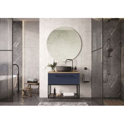 Elita Look RE080803027030 szafka 80x44.9x28.1 cm podumywalkowa wisząca niebieska