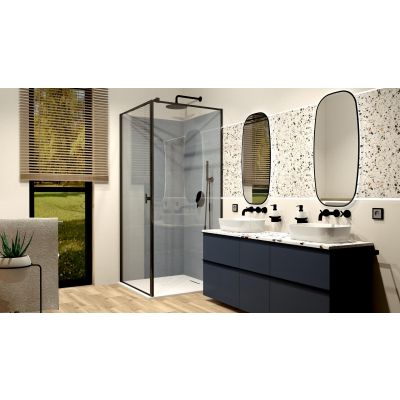 Elita Look RE080401027030 szafka 40x44.9x63.5 cm boczna wisząca niebieska