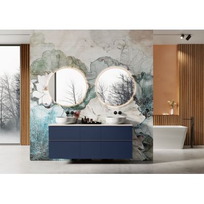 Elita Look RE080401027030 szafka 40x44.9x63.5 cm boczna wisząca niebieska