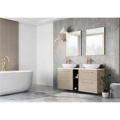 Elita Look RE010601027020 szafka 60x44.9x63.5 cm podumywalkowa wisząca beżowa