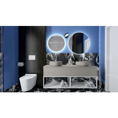 Elita Look RE010803027020 szafka 80x44.9x28.1 cm podumywalkowa wisząca beżowa