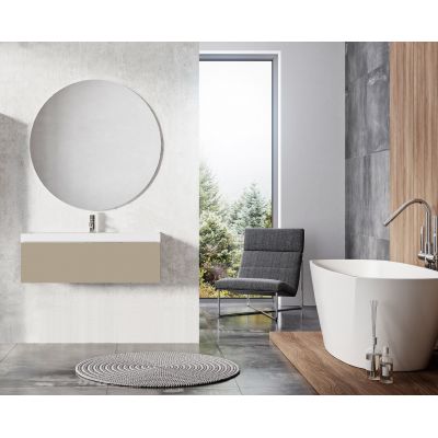 Elita Look RE010803027020 szafka 80x44.9x28.1 cm podumywalkowa wisząca beżowa