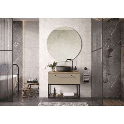 Elita Look RE010803027020 szafka 80x44.9x28.1 cm podumywalkowa wisząca beżowa