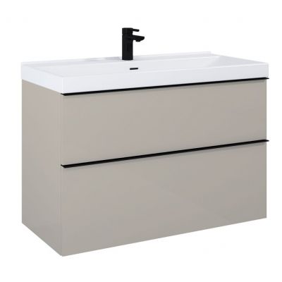 Elita Look RE011000027020 szafka 100x44.9x63.5 cm podumywalkowa wisząca beżowa