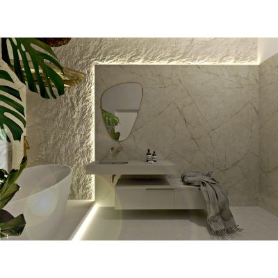 Elita Look RE080803027020 szafka 80x44.9x28.1 cm podumywalkowa wisząca beżowa