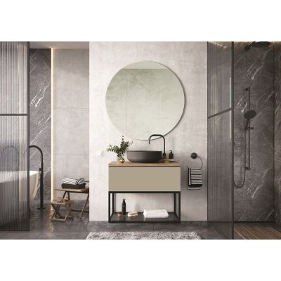 Elita Look RE080803027020 szafka 80x44.9x28.1 cm podumywalkowa wisząca beżowa