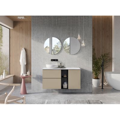 Elita Look RE080402027020 szafka 40x44.9x63.5 cm boczna wisząca beżowa