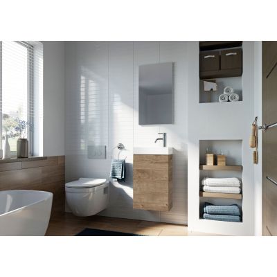 Elita Young Basic RE168991007050 umywalka z szafką 40.2 cm dąb