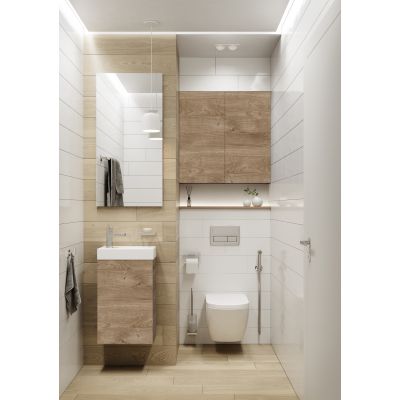 Elita Young Basic RE168991007050 umywalka z szafką 40.2 cm dąb