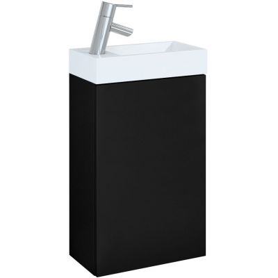 Elita Young Basic RE168996007160 umywalka z szafką 40.2 cm czarną
