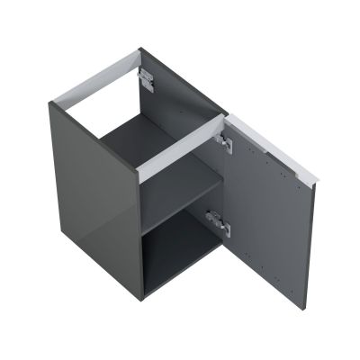 Elita Look RE080400026610 szafka 40x44.9x63.5 cm boczna wisząca antracyt