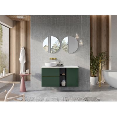 Elita Look RE080400027010 szafka 40x44.9x63.5 cm boczna wisząca zielona