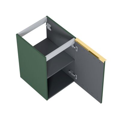 Elita Look RE080400027010 szafka 40x44.9x63.5 cm boczna wisząca zielona