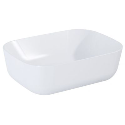 Elita Reni RE040800038060 umywalka 45.5x32.5 cm prostokątna nablatowa biała