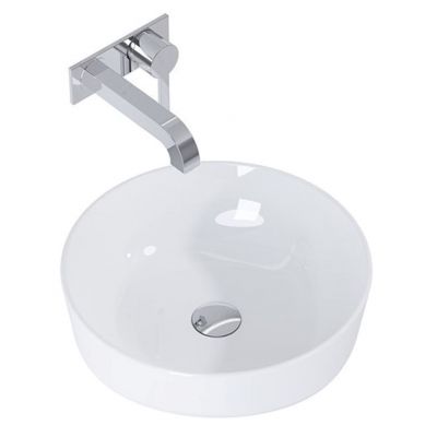 Elita Lorca RE040420048060 umywalka 41.5x41.5 cm okrągła nablatowa biała