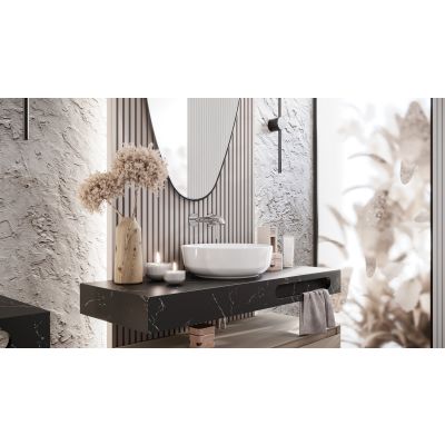 Elita Lorca RE040420048060 umywalka 41.5x41.5 cm okrągła nablatowa biała