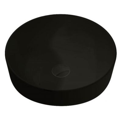 Elita Lorca RE040420047160 umywalka 41.5x41.5 cm okrągła nablatowa czarna
