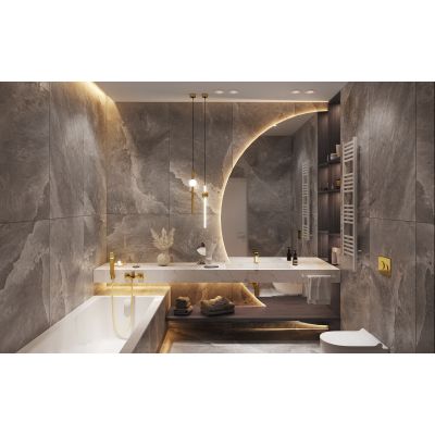 Ferro Vitto Gold Verdeline BVI2VLG bateria umywalkowa stojąca złoty