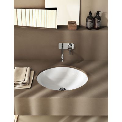 Geberit Variform 500751012 umywalka 42x33 cm owalna podblatowa biała