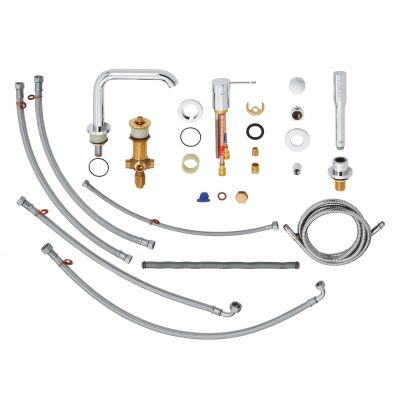 Grohe Essence 19578001 bateria wannowo-prysznicowa nawannowa starlight chrome