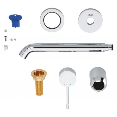 Grohe Essence New 19967001 bateria umywalkowa podtynkowa starlight chrome