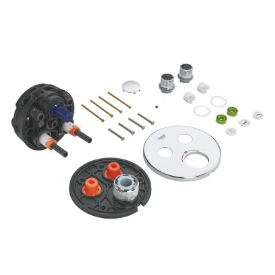 Grohe Grohtherm SmartControl 29119000 bateria wannowo-prysznicowa podtynkowa termostatyczna starlight chrome