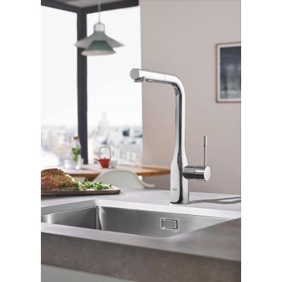 Grohe Essence 30270000 bateria kuchenna stojąca starlight chrome