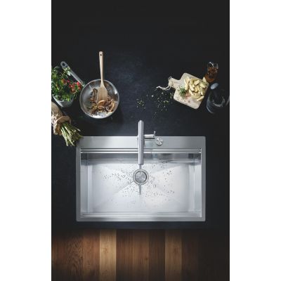 Grohe Essence 30270DC0 bateria kuchenna stojąca supersteel