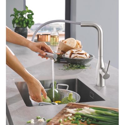 Grohe Essence 30270DC0 bateria kuchenna stojąca supersteel