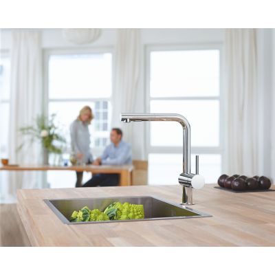 Grohe Minta 30274000 bateria kuchenna stojąca starlight chrome