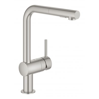 Grohe Minta 30274DC0 bateria kuchenna stojąca supersteel