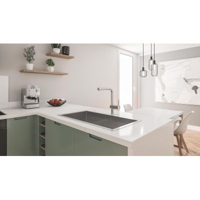 Grohe Minta 30274DC0 bateria kuchenna stojąca supersteel