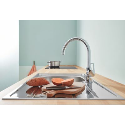 Grohe Bauloop 31368001 bateria kuchenna stojąca starlight chrome