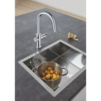 Grohe Blue 31541000 bateria kuchenna z filtrem stojąca starlight chrome