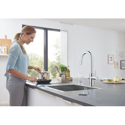 Grohe Blue 31541000 bateria kuchenna z filtrem stojąca starlight chrome