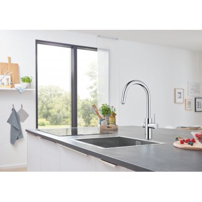 Grohe Blue 31541000 bateria kuchenna z filtrem stojąca starlight chrome