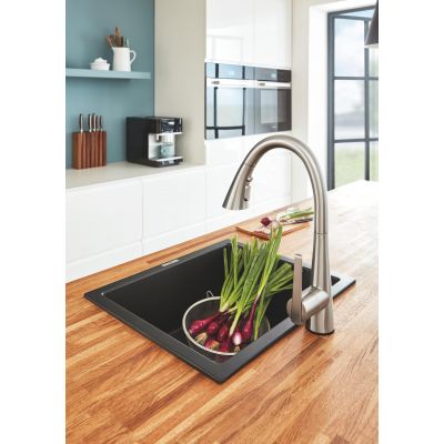Grohe Zedra 32294DC2 bateria kuchenna stojąca supersteel