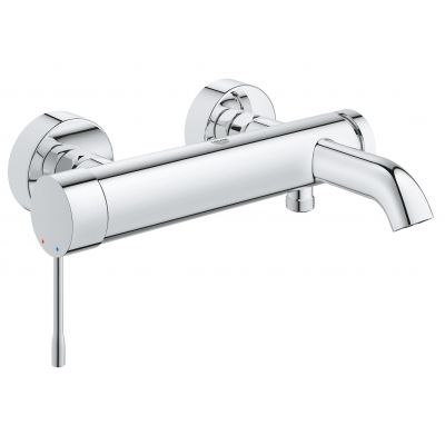 Grohe Essence 33624001 bateria wannowo-prysznicowa ścienna starlight chrome