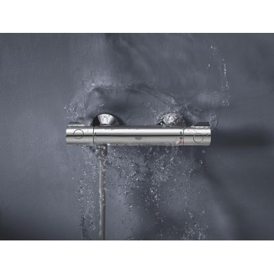 Grohe Grohtherm 800 34558000 bateria prysznicowa ścienna termostatyczna starlight chrome