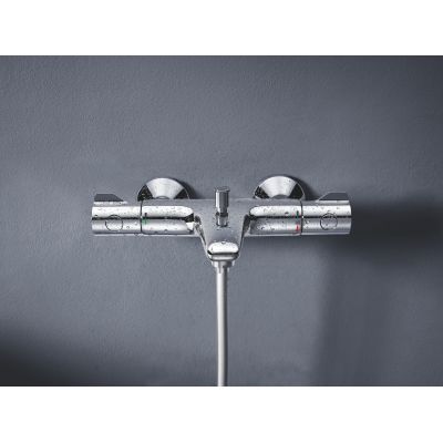 Grohe Grohtherm 800 34567000 bateria wannowo-prysznicowa ścienna termostatyczna chrom