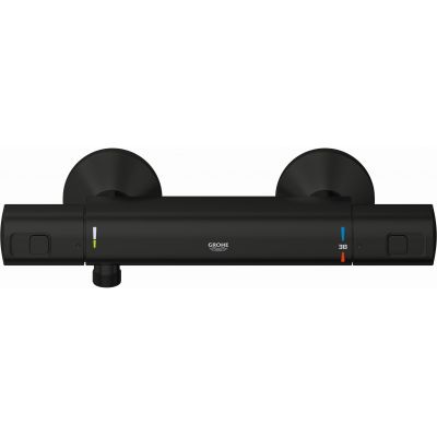 Grohe Precision 345942430 bateria prysznicowa ścienna termostatyczna czarna