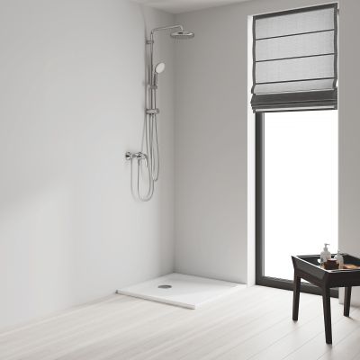 Grohe New Tempesta 26381001 zestaw prysznicowy ścienny starlight chrome