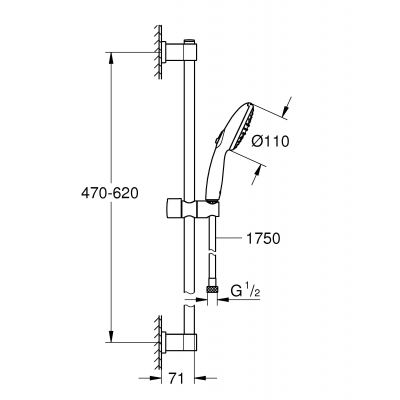 Zestaw Grohe 279482431, 322792432