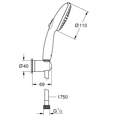 Zestaw Grohe 279502431, 345982430