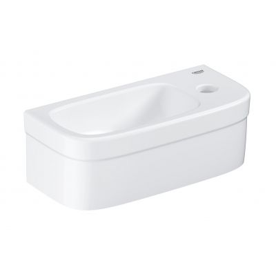 Grohe Euro Ceramic 39327000 umywalka 37x18 cm półokrągła ścienna biała